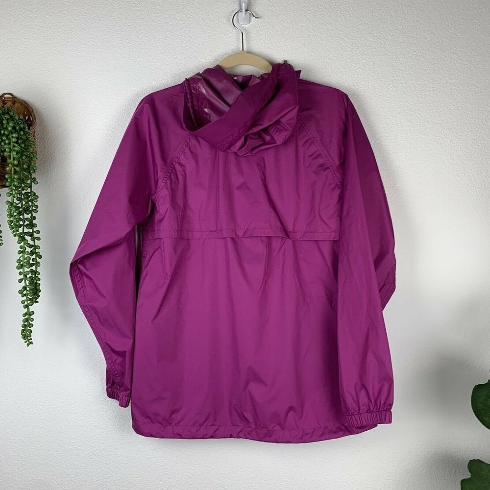Alpine Design Women's M Purple Rain Jacket Windbreaker Waterproof Resistant - Picture 4 of 5